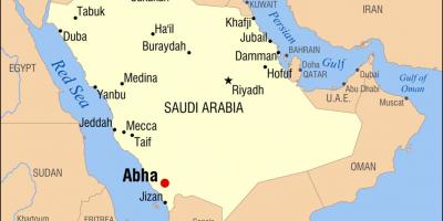 Abha KSA地図