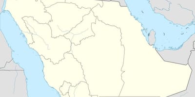 地図サウジアラビア