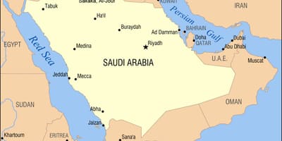 Al jouf地図サウジアラビア