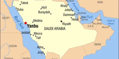 Yanbu KSA地図